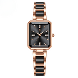 Luxury Diamond Square Quartz Chic Watch