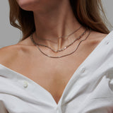 SOLARA Gold Layered Choker