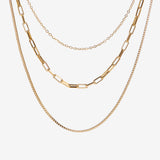SOLARA Gold Layered Choker