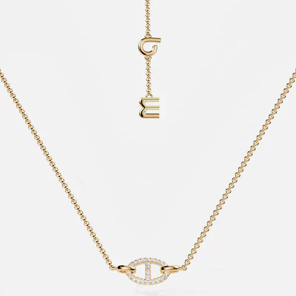 Isla Marina Necklace | White Gold